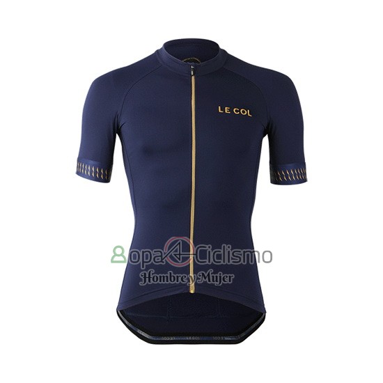 Lecol Ropa Ciclismo Culotte Corto 2019 Hombre Mangas Cortas Azul